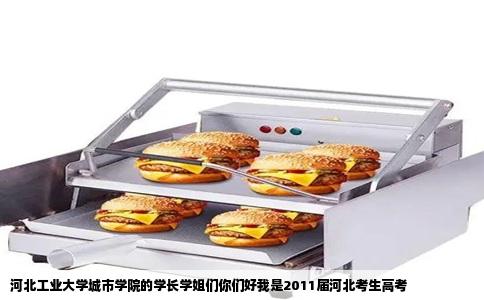 河北工业大学城市学院的学长学姐们你们好我是2011届河北考生高考