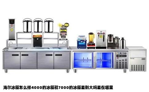 海尔冰箱怎么样4000的冰箱和7000的冰箱差别大吗差在哪里