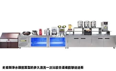 史密斯净水器前置型的多久清洗一次比较合适谁能够说说看