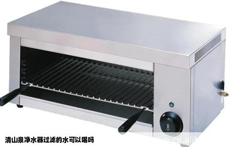 清山泉净水器过滤的水可以喝吗