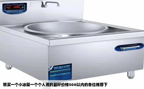 想买一个小冰箱一个个人用的最好价格500以内的各位推荐下
