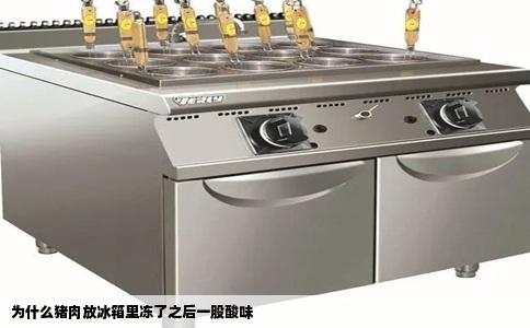 为什么猪肉放冰箱里冻了之后一股酸味