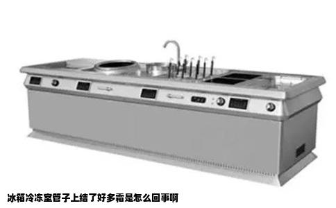 冰箱冷冻室管子上结了好多霜是怎么回事啊