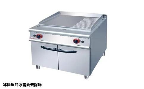 冰箱里的冰需要去除吗