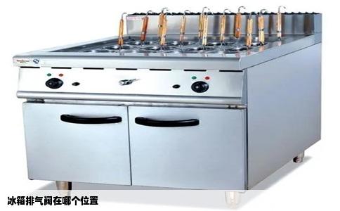 冰箱排气阀在哪个位置