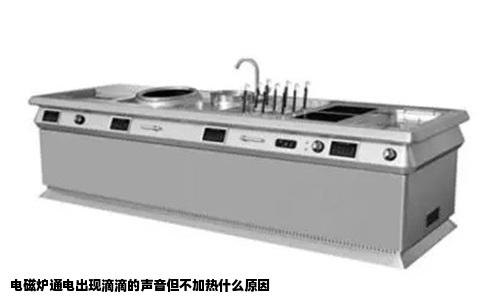 电磁炉通电出现滴滴的声音但不加热什么原因