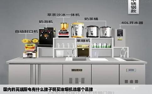 国内的高端厨电有什么牌子啊买油烟机选哪个品牌