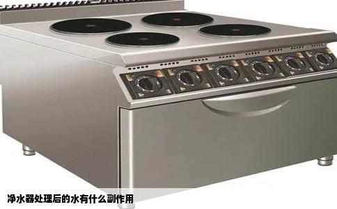 净水器处理后的水有什么副作用