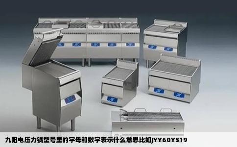 九阳电压力锅型号里的字母和数字表示什么意思比如JYY60YS19