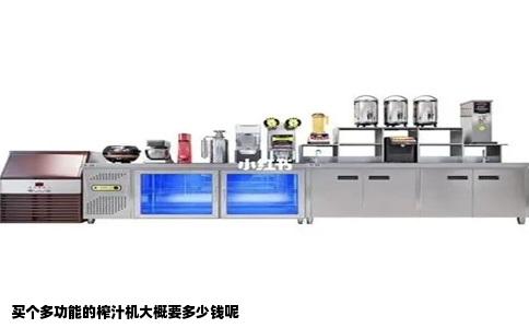 买个多功能的榨汁机大概要多少钱呢