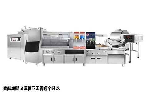 麦辣鸡腿汉堡和巨无霸哪个好吃