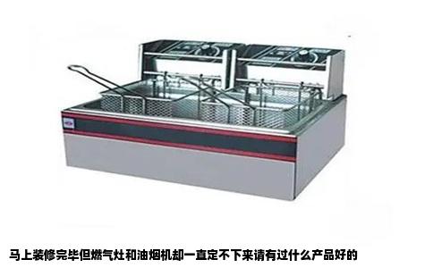 马上装修完毕但燃气灶和油烟机却一直定不下来请有过什么产品好的