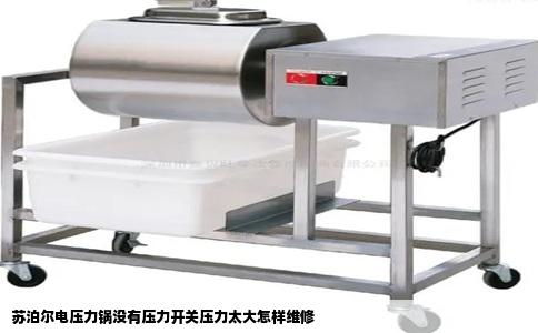 苏泊尔电压力锅没有压力开关压力太大怎样维修