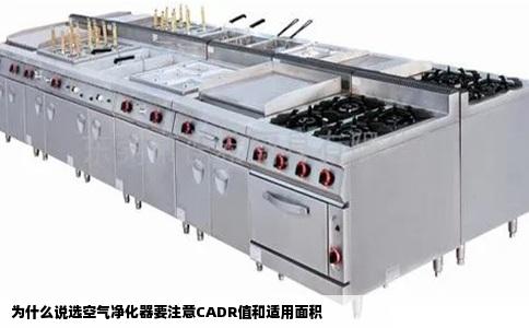 为什么说选空气净化器要注意CADR值和适用面积