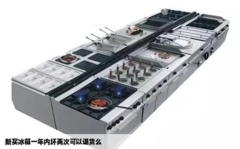 新买冰箱一年内坏两次可以退货么