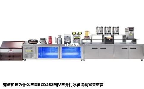 有谁知道为什么三星BCD252MJV三开门冰箱冷藏室会结霜