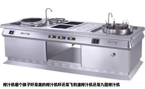 榨汁机哪个牌子好是美的榨汁机好还是飞利浦榨汁机还是九阳榨汁机